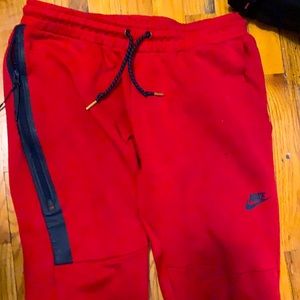 Red Nike Sweatpants
